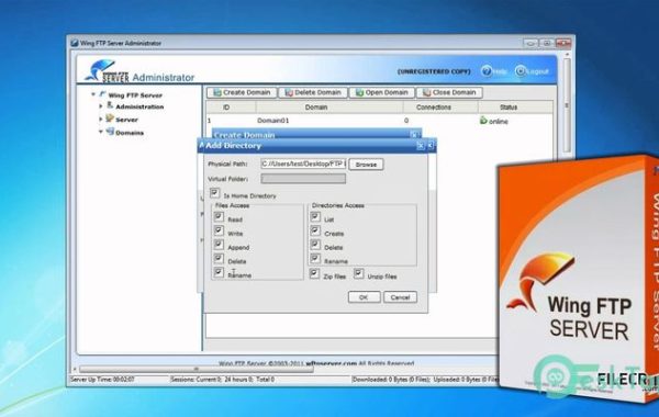 Wing FTP Server Corporate Crack 7.0.4 With Key Free Download 2022
