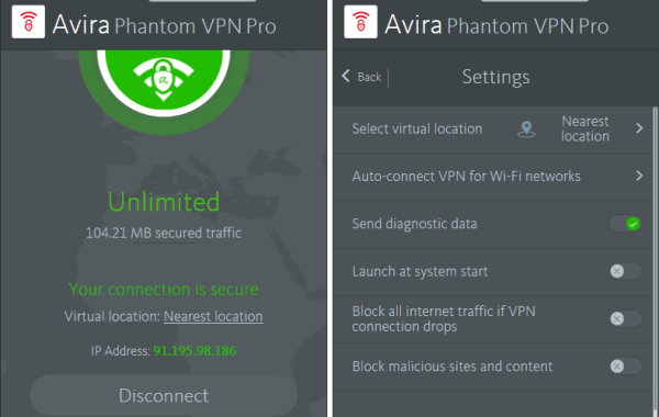 Avira Phantom VPN Pro 2.38.1.15219 Crack + Keys [Latest] 2022